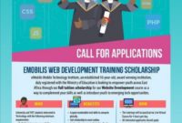 EMobilis Web Development training scholarship