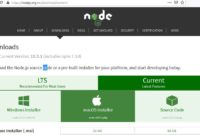 How to install Node.js in Windows